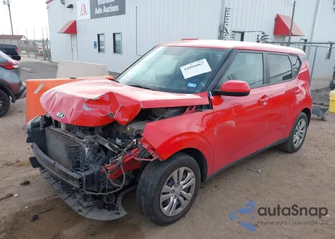 2021 Kia Soul Lx z USA, uszkodzony, nr VIN KNDJ23AU2M7770411
